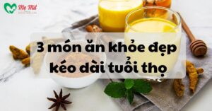 3 món ăn khỏe đẹp, kéo dài tuổi thọ