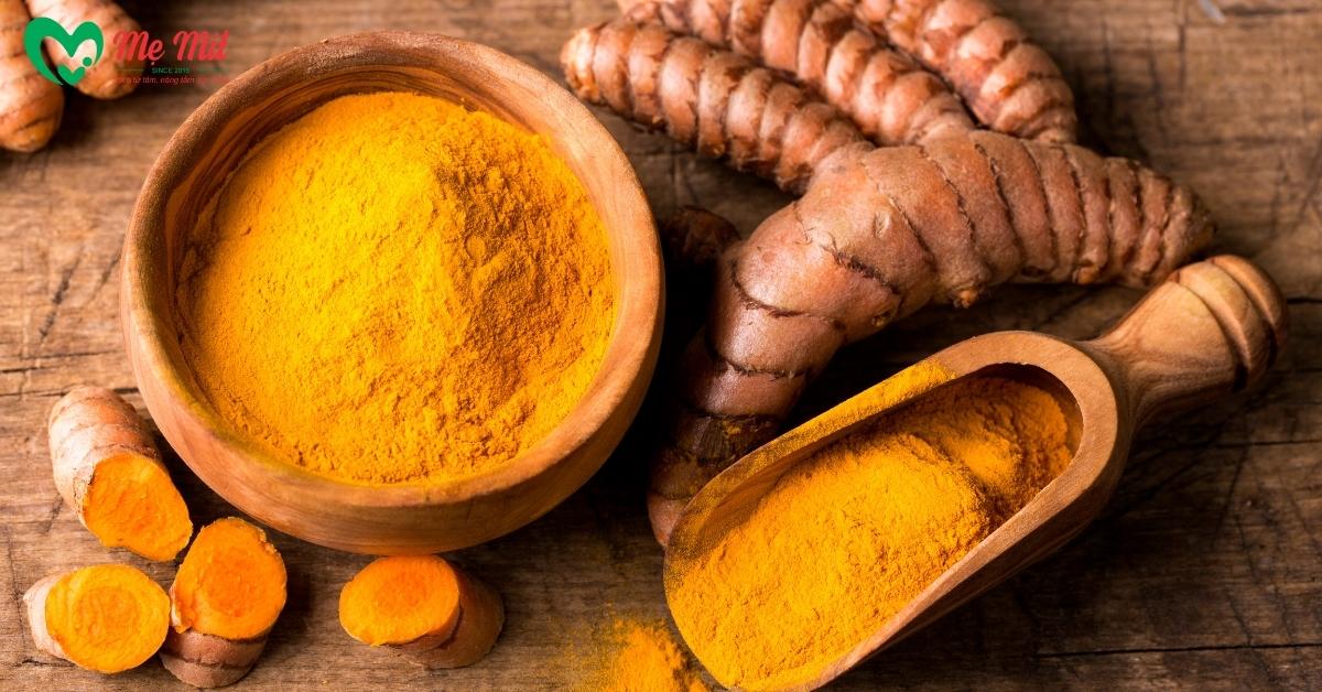 Củ nghệ làm trắng da, tái tạo lại da
