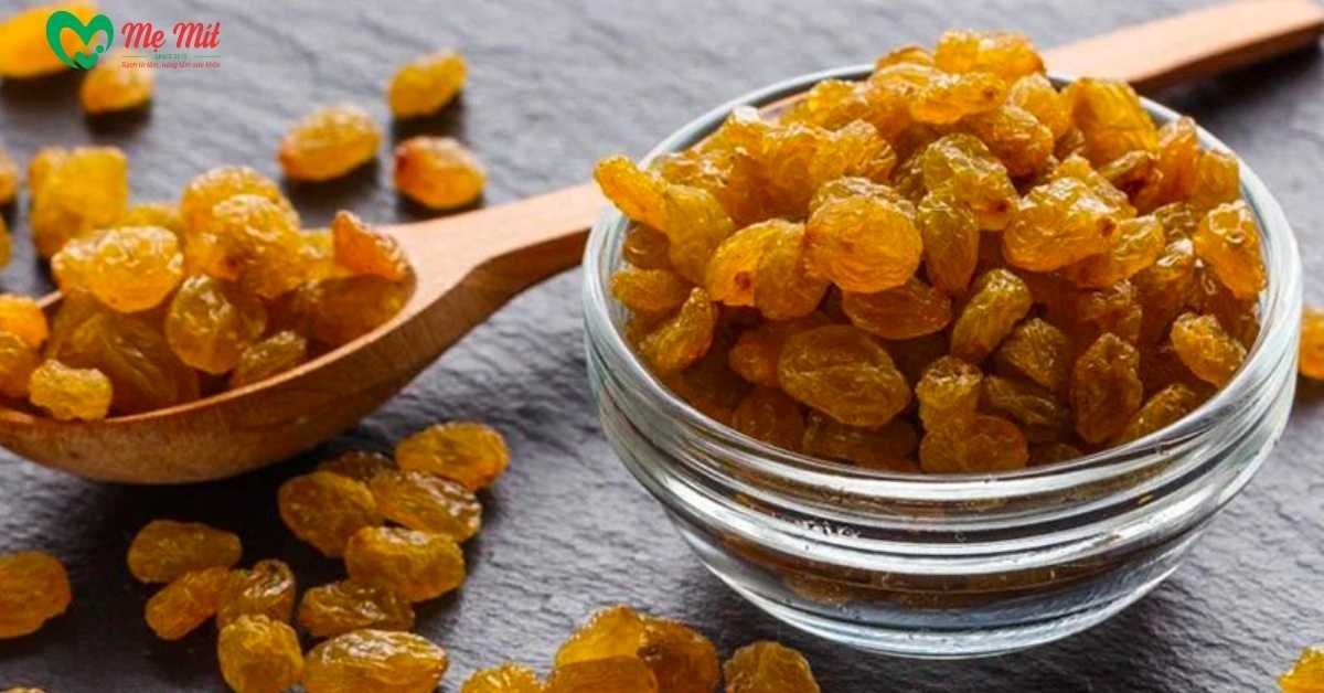 công dụng nho khô