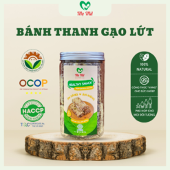 Bánh thanh gạo lứt dăm bông